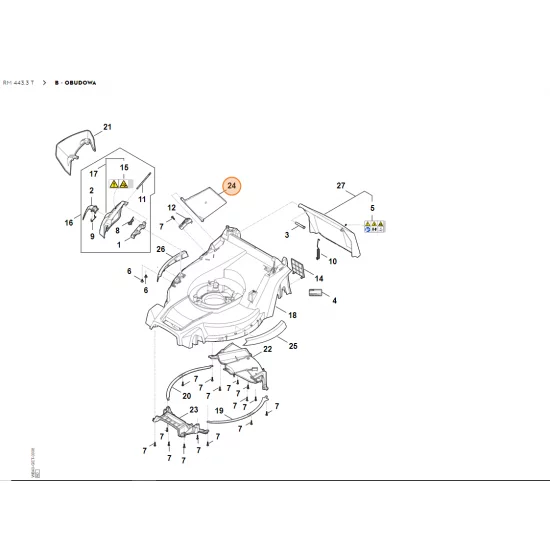 STIHL Klapa WA40 706 2400